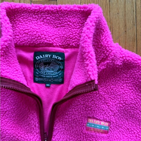 Dairy boy mountain Fleece quarter zip - Picture 8 of 9